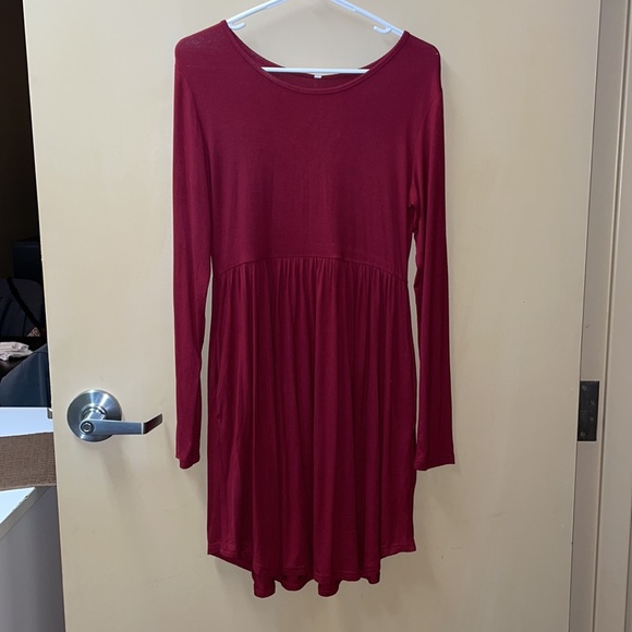 🍷long sleeve casual dress🍷 - Picture 5 of 9
